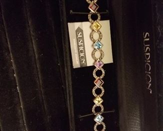 Sterling silver bracelet.