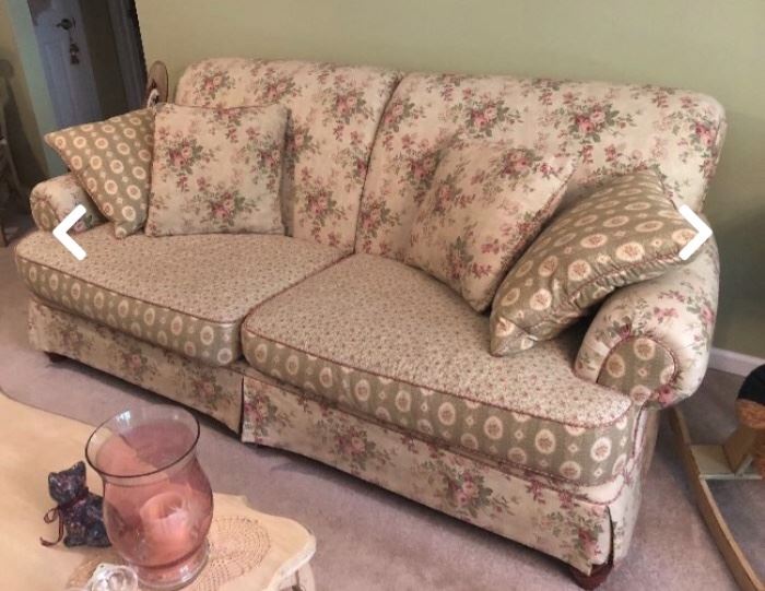 HICKORY HILL PATCHWORK SOFA
$300 or BEST OFFER!