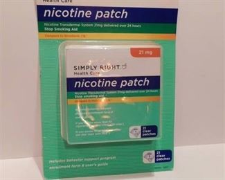 Nicotine Patch - Step #1 - NEW!