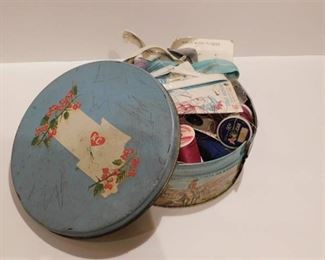 Tin Full of Sewing Thread #2