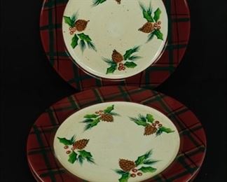 Handpainted Holiday Plates