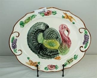 Turkey serving platter