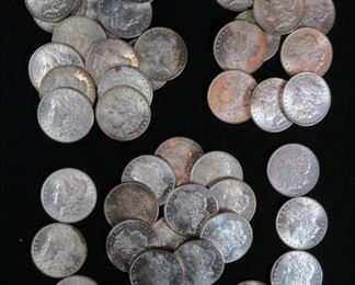 Hundereds of Silver Dollars