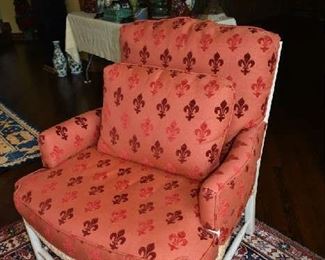 BEAUTIFUL CUSTOM UPHOLSTERED ARMCHAIR (2 OF 4)