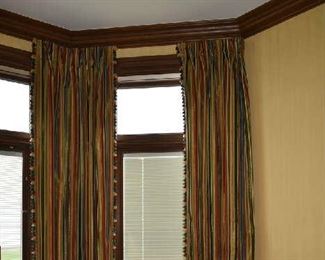 CUSTOM DRAPERY IN GREAT ROOM