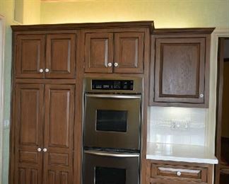 KITCHEN CABINETS, BUILT IN OVENS