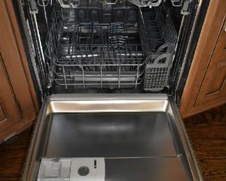 INSIDE DISHWASHER