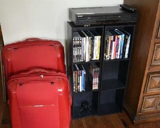 LIGHTWEIGHT ROLLING SUITCASES, DVD’S