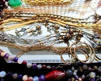 Semi precious stone jewelry and silver. Peru