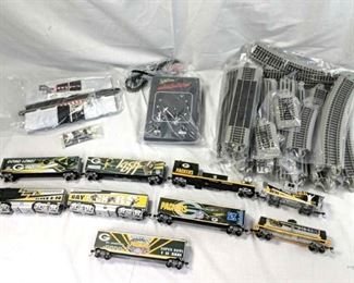 Green Bay Packers Express Collection Hawthorne Village  complete train set