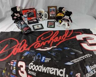 Dale Earnhardt and Dale Earnhardt, Jr memorabilia package