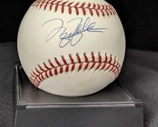 Autographed Baseball - signed by Michael Jordan