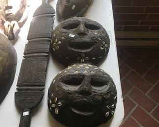 AFRICAN ART AND MASKS