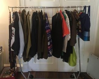 CLOTHING INCLUDING ORVIS, BROOKS BROTHERS HOLLAND AND HOLLAND, TUXES AND MORE