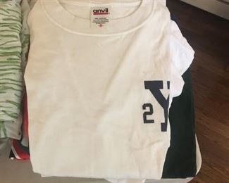 COLLEGE ROWING TEAM SHIRTS - DUKE, YALE, DARTMOUTH