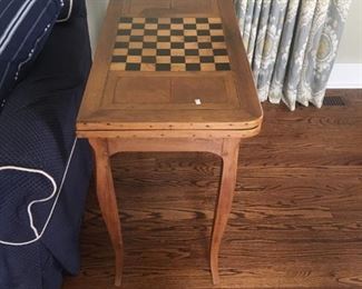 VINTAGE FOLDING GAME TABLE