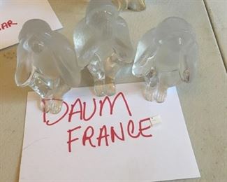 DAUM FRANCE SPEAK HEAR SEE NO EVIL MONKEYS