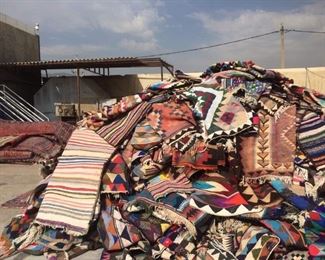 This new Persian Kilim has been made in the city of Seneh. Made with 100% natural wool, vegetable dyed and knotted by hand. This fine quality Kilim is one of the kind.