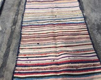 This new Persian Kilim has been made in the city of Seneh. Made with 100% natural wool, vegetable dyed and knotted by hand. This fine quality Kilim is one of the kind.