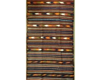 This new Persian Kilim has been made in the city of Seneh. Made with 100% natural wool, vegetable dyed and knotted by hand. This fine quality Kilim is one of the kind.