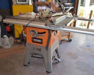 Ridgid table saw