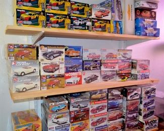 Corvette model kits