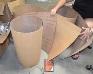 20+ ft of walnut veneer 