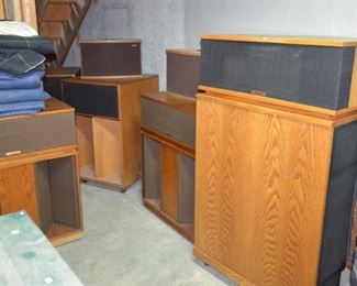 WOW!!!  Three sets of Klipsch speakers.  