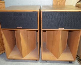1980 Klipsch La Scala Speakers - ser# 32y368
