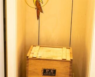 Proctor and Gamble wooden boxes.