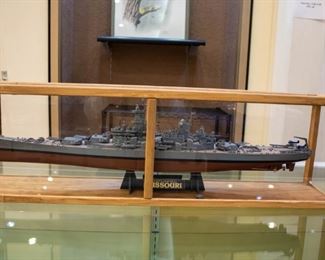 U.S. Battleship BB-63 Missouri