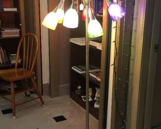 This is such a cool floor lamp - perfect for a child's room or classroom! Three way switch!"