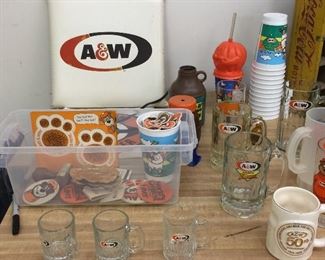 vintage A&W stuff