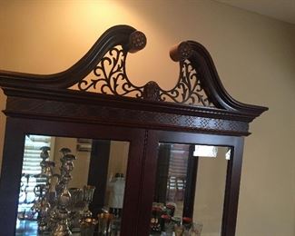 DETAIL OF BAKER CHINA CABINET