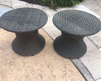 FRONTGATE OUTDOOR END TABLES