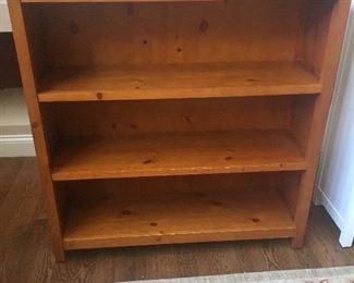 POTTERY BARN PINE BOOKCASE