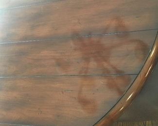 BREAKFAST ROOM OVAL TABLE TOP