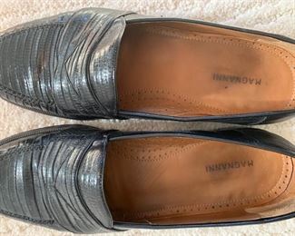 ALLIGATOR SHOES, BY MAGNANNI, SIZE 10