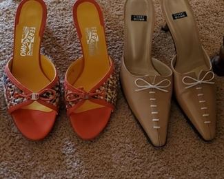FERRAGAMO & STUART WEITZMAN, SIZE 9