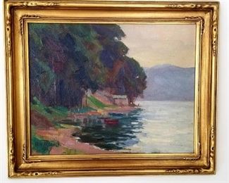 Several plein air landscapes by Harry Tillcock. Listed California artist..1883-1973