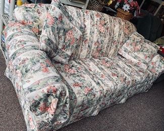 
Floral sofa