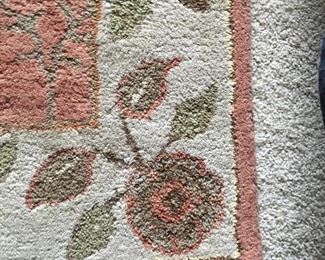 Detail of area rug
