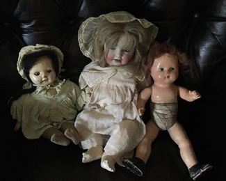 Vintage antique dolls