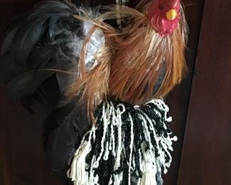 Chicken decorative tassel