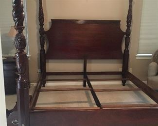 Master Bed frame, headboard and footboad KING size