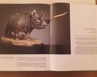 Brochure of "The Black Rhinoceros " which is a limited issue of only a very few made.