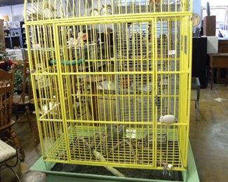 Extra Large Bird Cage on Wheels