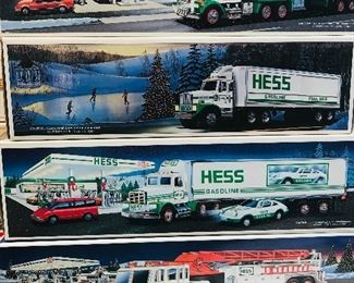 COLLECTION OF HESS TRUCKS