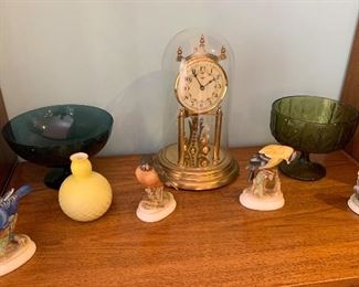 Anniversary Clock, Birds