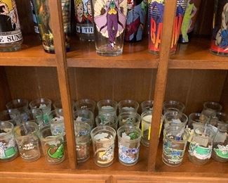 Tom and Jerry Jelly Glasses/Jars